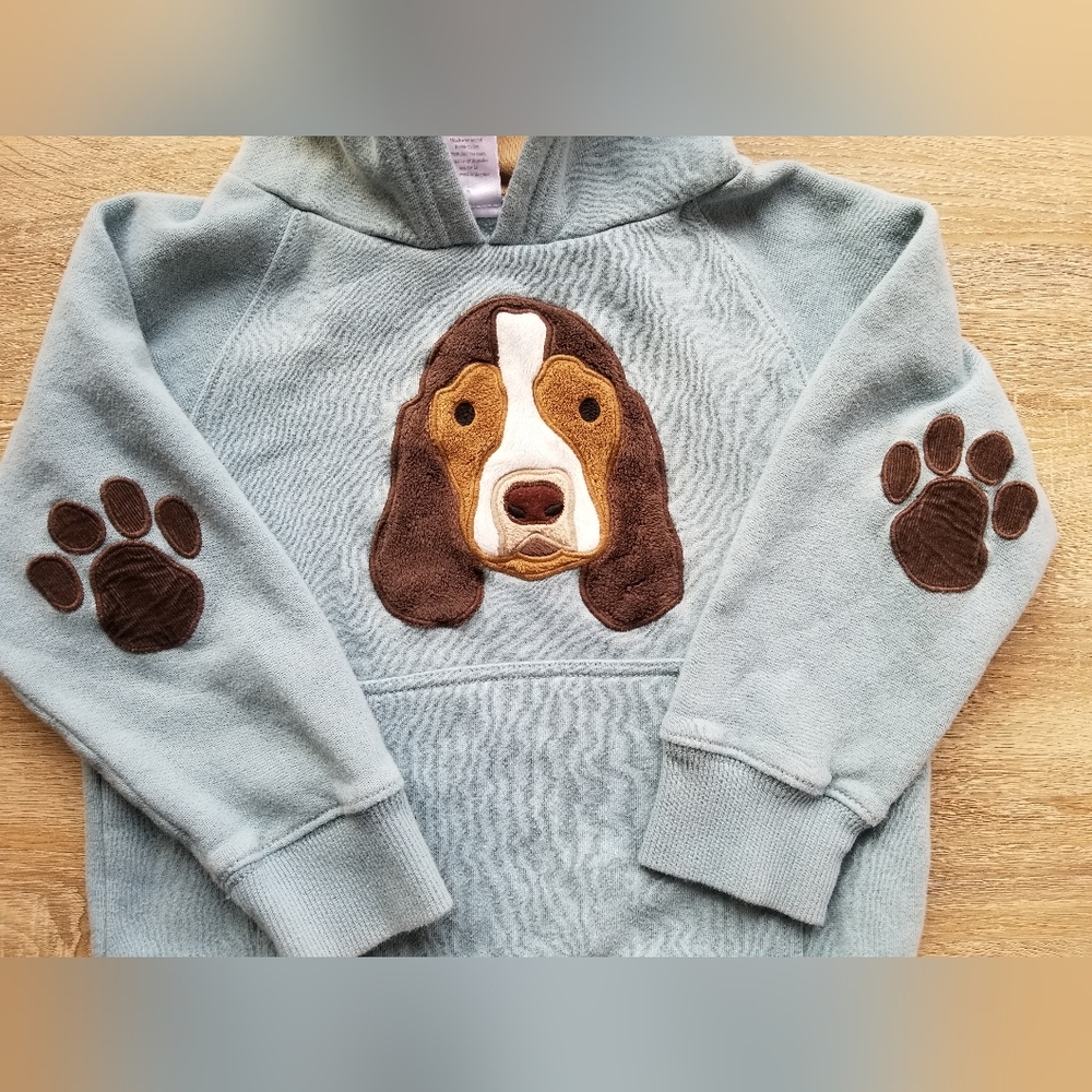 2009 vguc Gymboree dog 🐕 hoodie - Picture 6 of 10